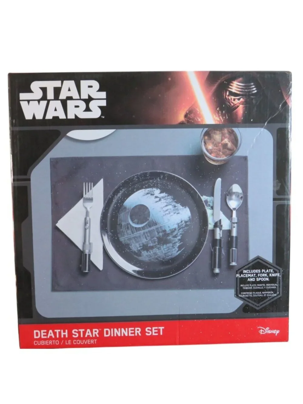 2016 Disney Star Wars Death Star Dinner Set
